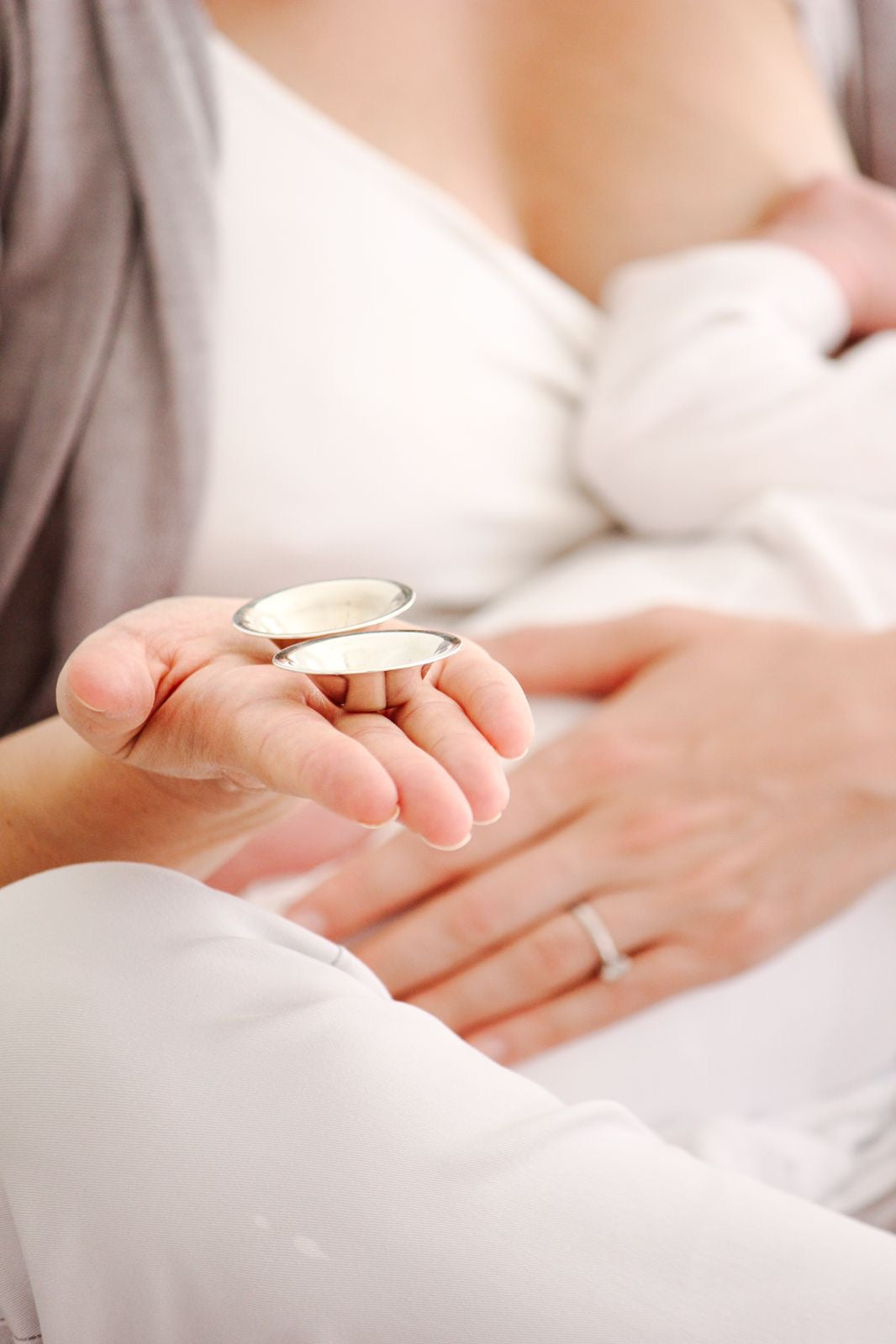 Silver Mama Nipple Cups