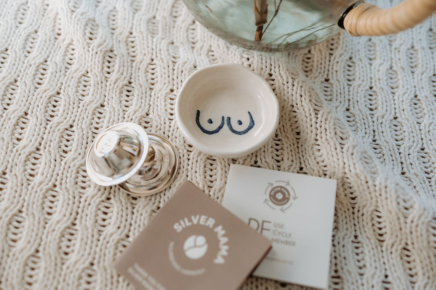 Silver Mama Nipple Cups