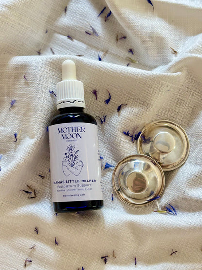 Silver Mama Nipple Cups x Mother Moon Tincture