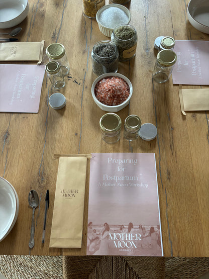 Preparing For Postpartum - A Mother Moon In Person Workshop