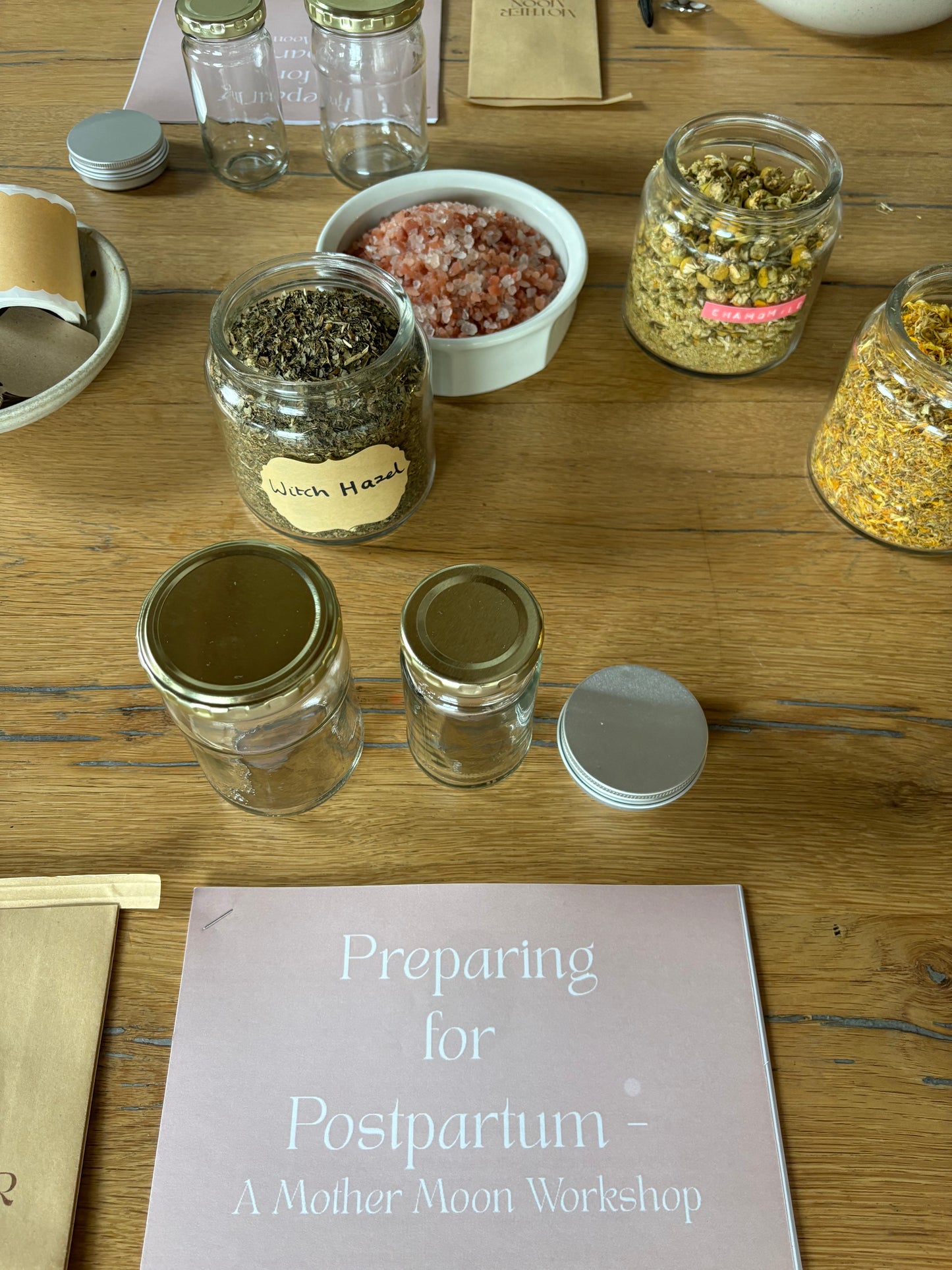 Preparing For Postpartum - A Mother Moon In Person Workshop