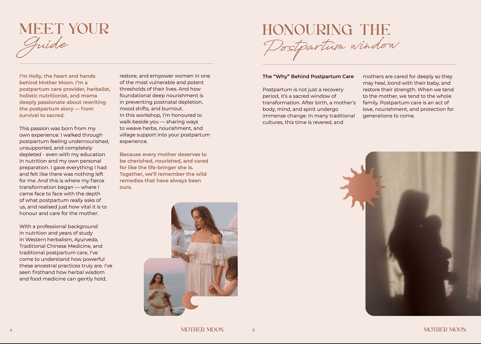 A short intro about Holly, the heart and hands behind Mother Moon.